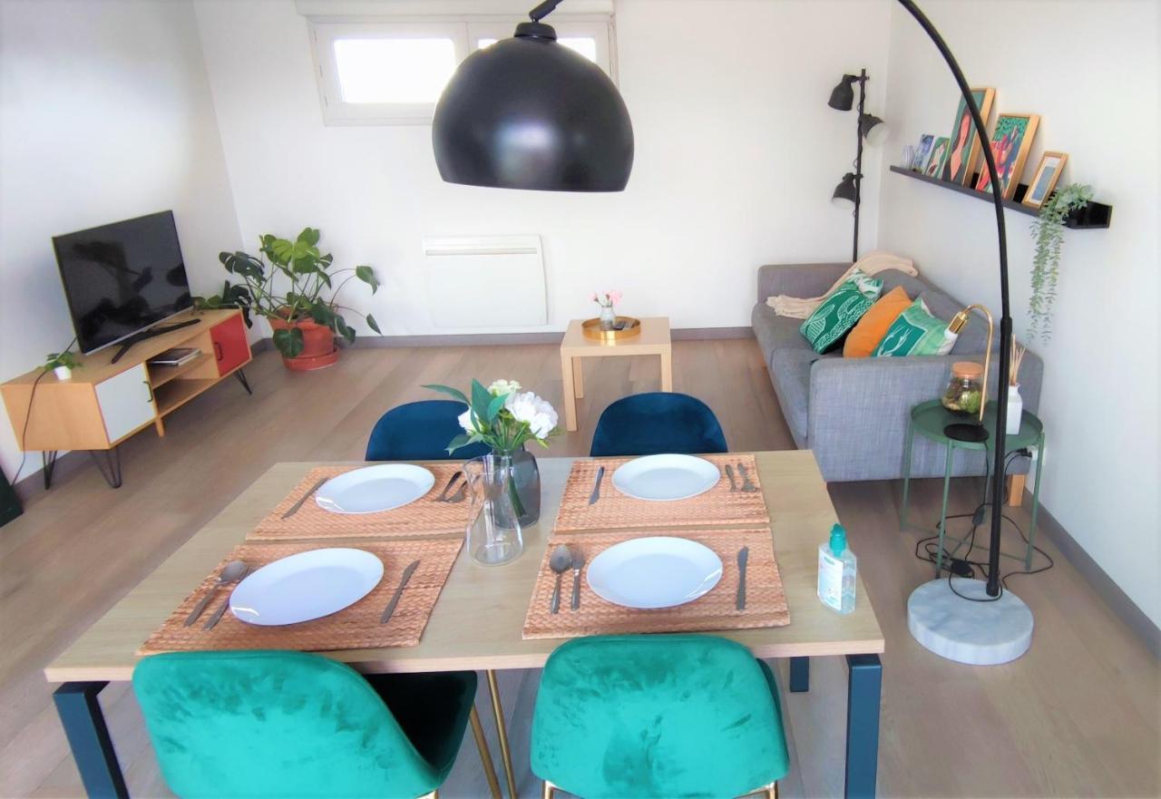 Chic 2Chambres,70M²+Balcon+Parking+Wifi Nantes Ngoại thất bức ảnh